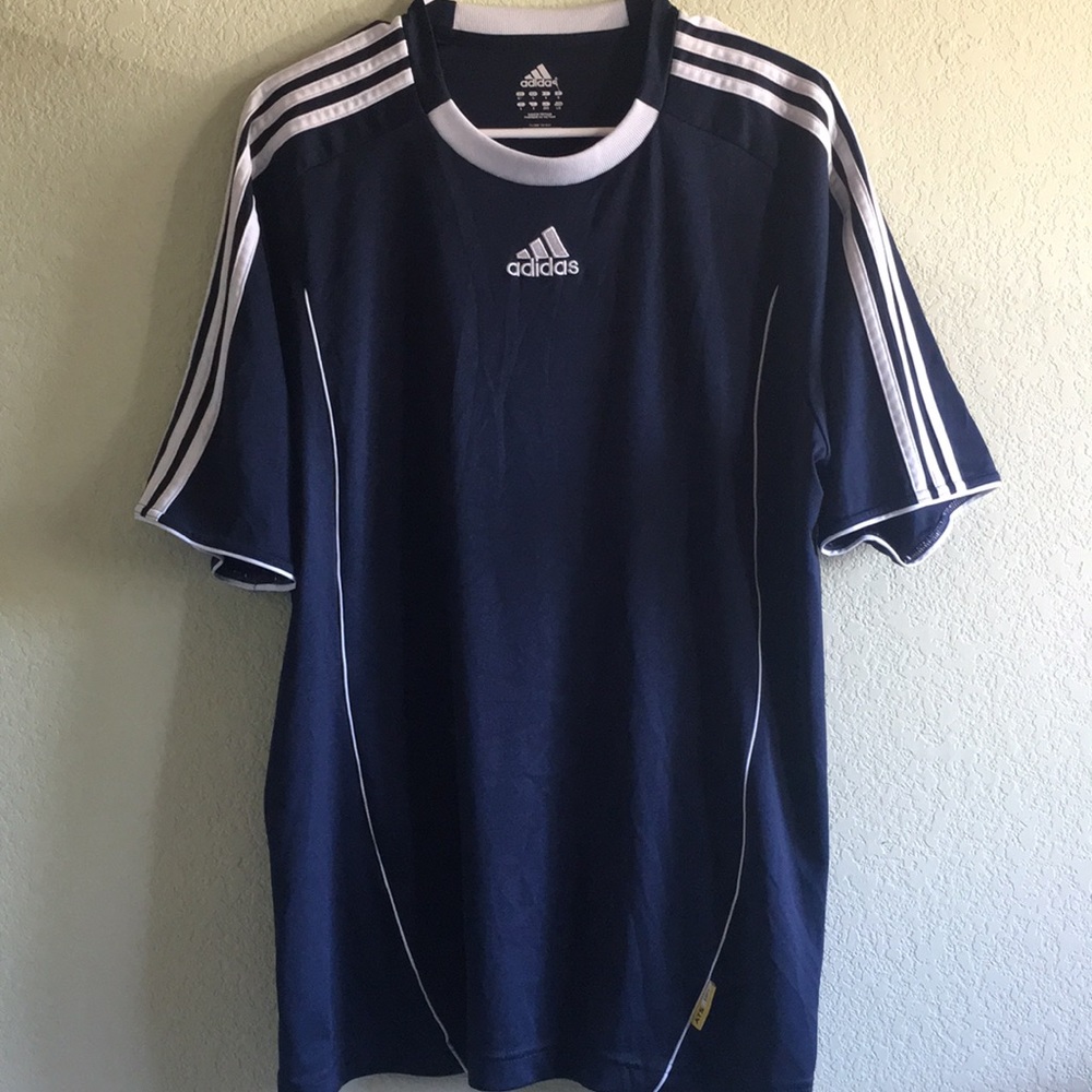 Navy Blue Adidas Tee